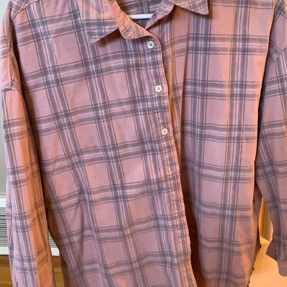 Lucky brand corduroy button down
